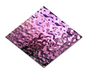 Nouvelle plaque de métal décorative de feuille d'acier inoxydable de sinuosités du diagramme d'ASTM A240