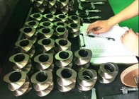 Type 75 éléments jumeaux de boudineuse à vis pour machiner les pièces de rechange de plastique d'extrudeuse