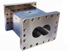 Vidéo de production de baril d'extrudeuse