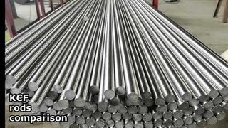 Comparaison des tiges KCF