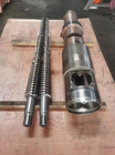 vis jumelles coniques 38CrMoAl et baril 65/132 pour le profil WPC Spc de tuyau de PVC