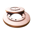 Résistance à l'alliage de cuivre à l'électrode de soudure à couture, roue de soudage à disque, forme de disque, pièces de soudeur à couture