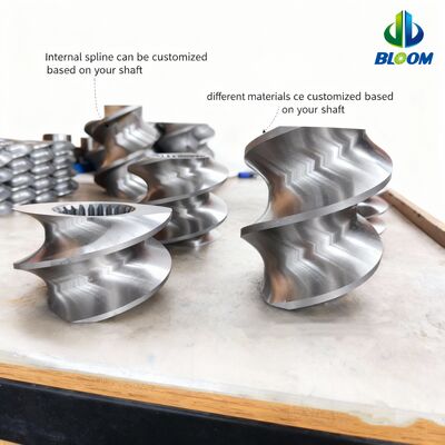 Qualité  Wear and Corrosion Resistant Twin Screw Extruder Parts with Customized Specifications and High Torque Capacity usine