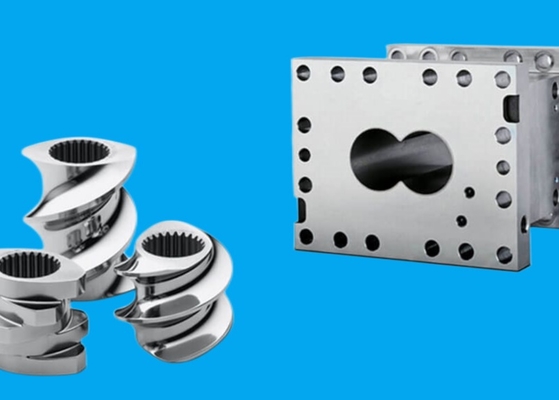 Baril jumeau parallèle bimétallique ou de Nitrided de vis pour la machine d'extrudeuse