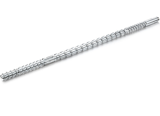 Seul baril de vis d'extrudeuse de Nitrided pour la machine de soufflement de film