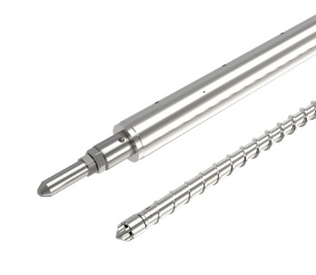 Vis bimétallique de cylindre de Toshiba Ec50xs Ec75xs I1.5 avec l'Assemblée d'astuce