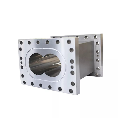 Baril bimétallique de vis pour la machine jumelle d'extrusion de vis