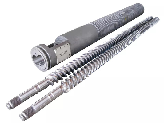 Vis et baril bimétalliques de Nitrided pour la machine d'extrudeuse