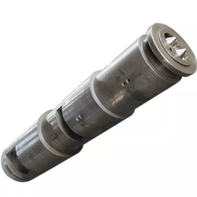 Doubles baril et vis coniques bimétalliques pour la machine en plastique d'extrudeuse de PVC