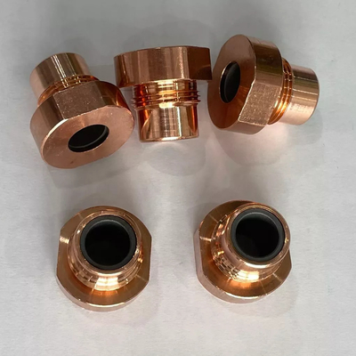 Bolt à manche KCF pour électrodes de soudage à tiges Taille / conception personnalisée CuCrZr pour tôle d'acier au carbone