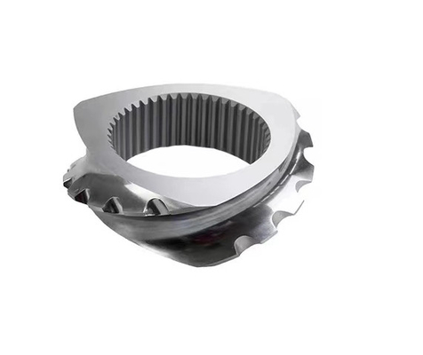 élément jumel de vis de double extrudeuse de cône de 65mm pour la machine d'extrudeuse de PVC