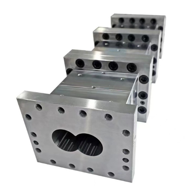 élément jumel de vis de double extrudeuse de cône de 65mm pour la machine d'extrudeuse de PVC