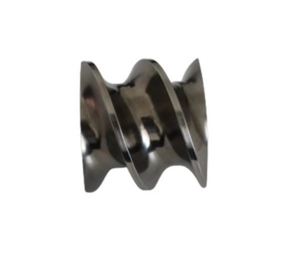 Résistance à la corrosion de plein d'Intermeshing d'extrudeuse élément de vis