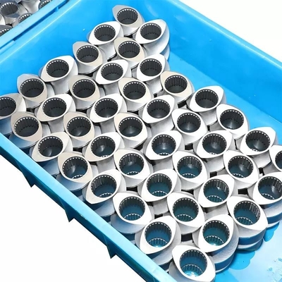 Élément de vis adapté aux besoins du client par PM-HIP d'acier de nitrure pour la double extrudeuse à vis