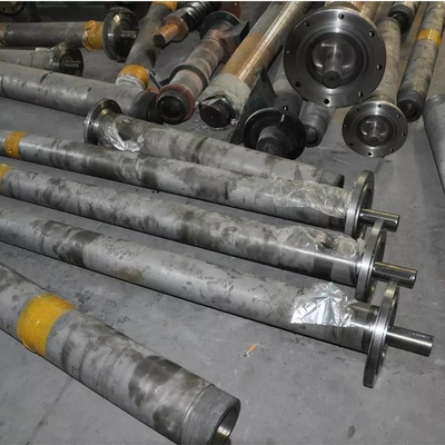 Pulvérisez la seuls vis et baril de soudure d'extrudeuse pour l'extrusion de PVC