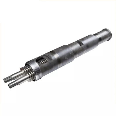 Baril à vis jumelles coniques en plastique PE HDPE PVC pour l'industrie agricole domestique