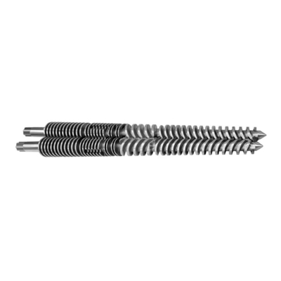 Baril à vis jumelles coniques en plastique PE HDPE PVC pour l'industrie agricole domestique
