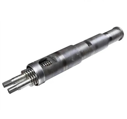 51 / 105 baril jumeau conique de vis de 65/132 80/156 PVC DOUBLE pour l'extrudeuse en plastique