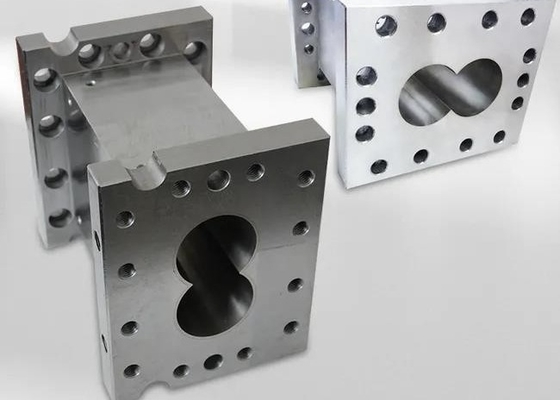 Pièces de rechange bimétalliques complètes d'extrudeuse de vis d'Intermeshing et de HDPE de baril