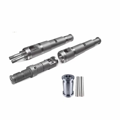 51/105 65/132 80/156 baril jumeau conique de vis de Nitrided pour la machine d'extrudeuse