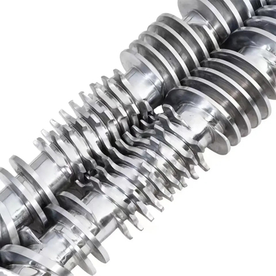 Seul baril de vis d'entrée d'extrudeuse pour la machine de soufflage de corps creux d'extrusion de vis
