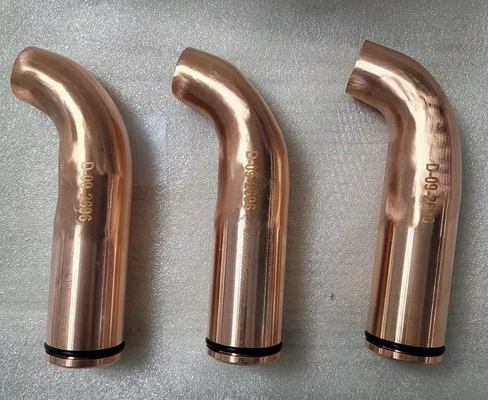 Électrodes matérielles de CUCRZR soudant le bras/Bent Shank For Spot Welding d'arme à feu