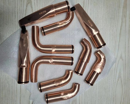 Électrodes matérielles de CUCRZR soudant le bras/Bent Shank For Spot Welding d'arme à feu