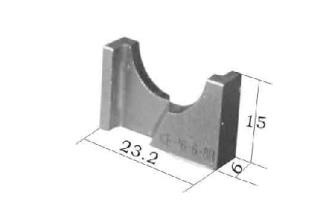 Taille pneumatique de lame de coupeur de raboteuse d'astuce de KE-6-120 pour le soudage par points