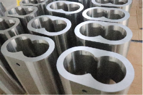 Les pièces de rechange d'extrudeuse nickellent l'alliage aggloméré par revêtement composé basé d'extrudeuse d'alliage