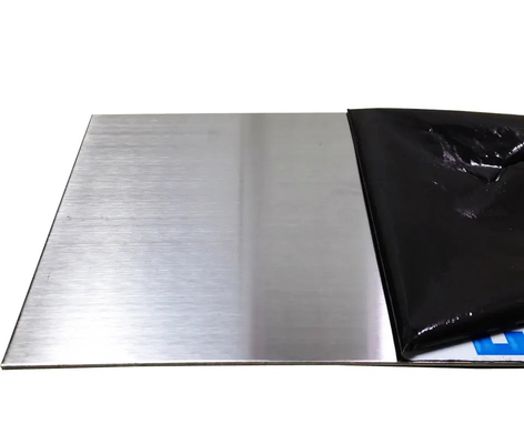 ASTM A240 solides solubles couvrent la plaque d'acier 304 201 430 inoxydable laminée à froid