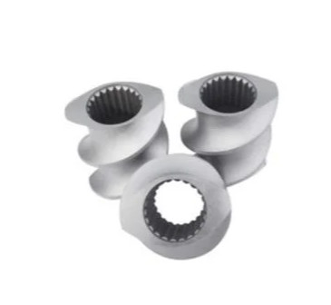 Baril jumeau parallèle de vis pour l'extrudeuse en plastique réutilisée de pelletisation/granulation