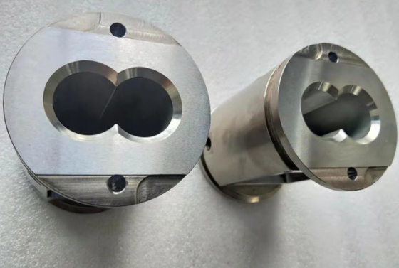 Pièces de rechange d'extrudeuse d'élément de vis d'extrudeuse de jumeau de résistance à l'usure
