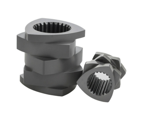 W6mo5cr4V2 Segment de vis et résistance à l'usure du baril pour l'élément de cylindre de mélange à extrudeuse jumelle parallèle
