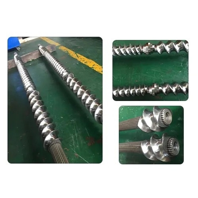 Éléments et baril de vis d'extrusion pour les pièces en plastique de machine d'extrudeuse