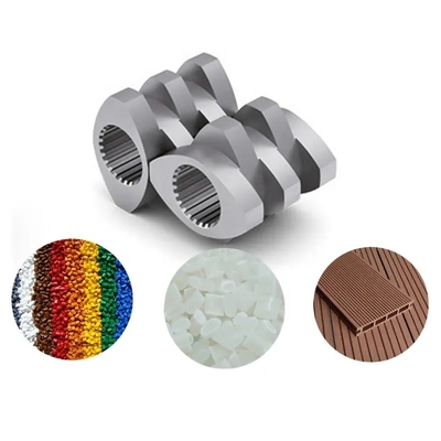 W6mo5cr4V2 Segment de vis et résistance à l'usure du baril pour l'élément de cylindre de mélange à extrudeuse jumelle parallèle