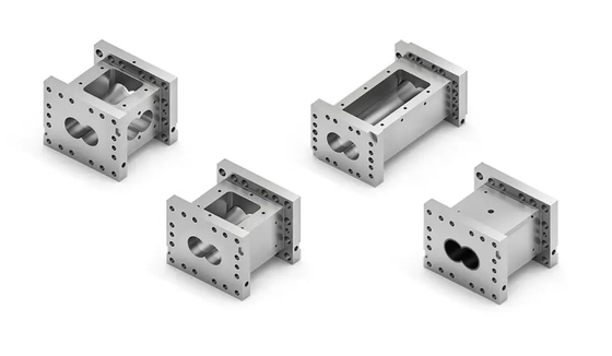 Pièces de rechange d'extrudeuse d'élément de vis d'extrudeuse de jumeau de résistance à l'usure