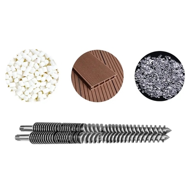 baril en plastique de vis d'extrudeuse de 38CrMoAlA Sacm645 pour la machine de soufflement de film
