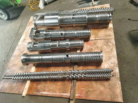 Haute précision usinant de seuls barils adaptés aux besoins du client de vis d'extrudeuse pour pp/PE