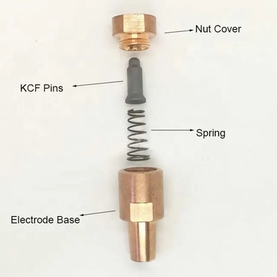 Goupilles et douilles de guide de M8 KCF avec des électrodes d'écrou et de boulon