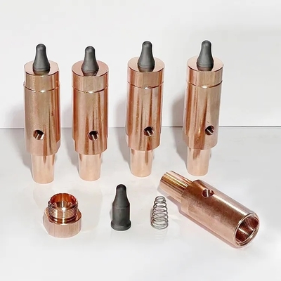 Combinaison de l'électrode inférieure et du support de l'électrode inférieure KCF Guide PIn pour les écrous de soudure