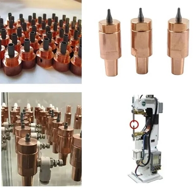 Combinaison de l'électrode inférieure et du support de l'électrode inférieure KCF Guide PIn pour les écrous de soudure