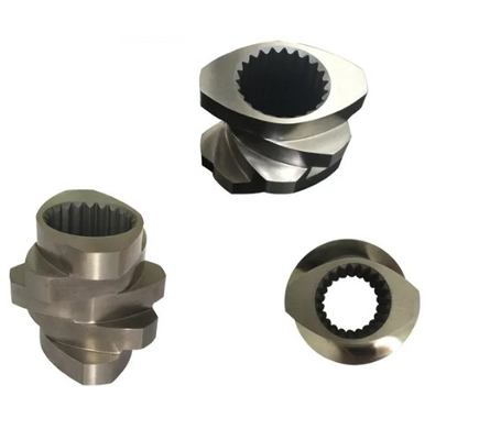 Éléments de vis utilisés pour l'extrudeuse Pièces de rechange pour l'extrudeuse à double vis parallèle
