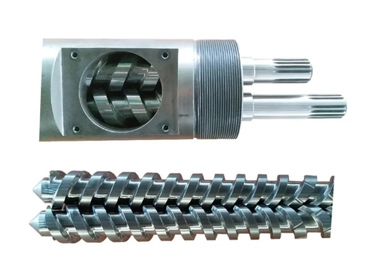 Baril en plastique de vis de jumeau de baril de vis de Nitrided d'extrudeuse/Nitrided
