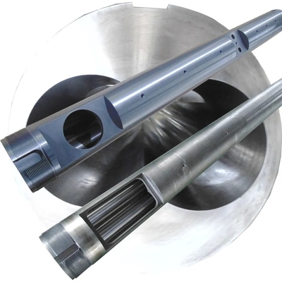 Co-rotation / contre-rotation vis coniques jumelles et fûts pour extrudeuse