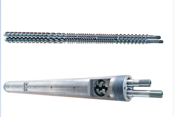 Baril de vis d'extrudeuse de Theysohn TTS78 TTS108 TTS88 TTM138 pour l'application de ménage