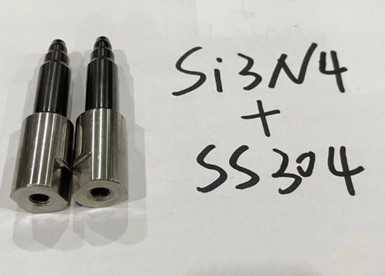 Pinceau de localisation en céramique au nitrure de silicium pour soudage avec base SS304