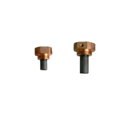 Bolt à manche KCF pour électrodes de soudage à tiges Taille / conception personnalisée CuCrZr pour tôle d'acier au carbone