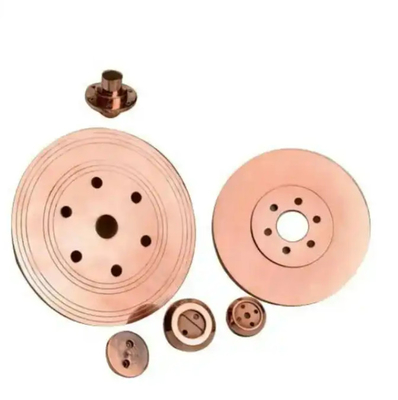 La roue de soudage à électrodes en alliage de cuivre CuCrZr pour les consommables de soudage à résistance de soudeur à couture