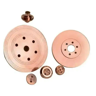 La roue de soudage à électrodes en alliage de cuivre CuCrZr pour les consommables de soudage à résistance de soudeur à couture