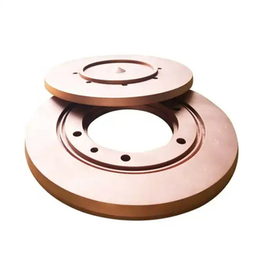 La roue de soudage à électrodes en alliage de cuivre CuCrZr pour les consommables de soudage à résistance de soudeur à couture